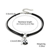 Punk Gothic Necklace Black Artificial Leather Zinc Alloy Twisted Chain Geometric Electroplating Jewelry