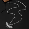 Punk Hip Hop Alloy Skull Pendant Necklace With Cartoon Characters Electroplated For Men And Women