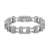 Punk Jewelry Stainless Steel Unisex Handmade Geometric Bracelet