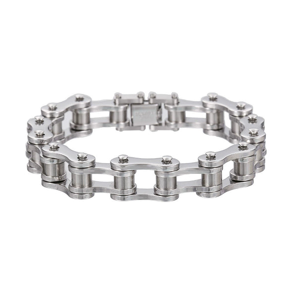 Punk Jewelry Stainless Steel Unisex Handmade Geometric Bracelet
