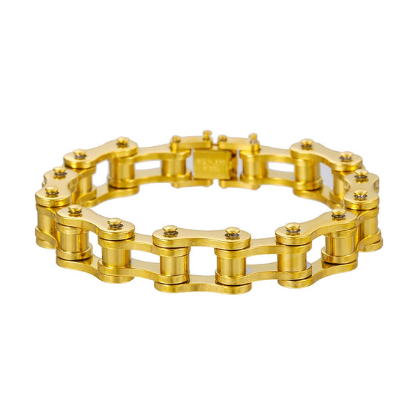 Punk Jewelry Stainless Steel Unisex Handmade Geometric Bracelet