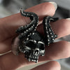 Punk Men's Stainless Steel Sheep Head Skull Ring Polished