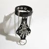 Punk Rivet Skull Alloy Handmade Men's Bracelet