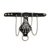Punk Rivet Skull Alloy Handmade Men's Bracelet