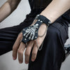 Punk Rivet Skull Alloy Handmade Men's Bracelet