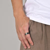 Punk Streetwear Geometric 304 Stainless Steel Men'S Rings