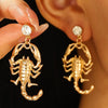 Punk Style Alloy Body Chain With Rhinestones And Animal Zodiac Pattern For Women