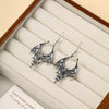 Punk Style Bat Earrings Zinc Alloy Electroplating For Women