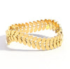 Punk Style Geometric Hshaped Electroplated Stainless Steel Bracelet Jewelry