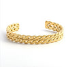 Punk Style Geometric Hshaped Electroplated Stainless Steel Bracelet Jewelry
