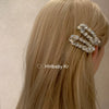 Punk Style Rhinestone Oval Hairpin For Women