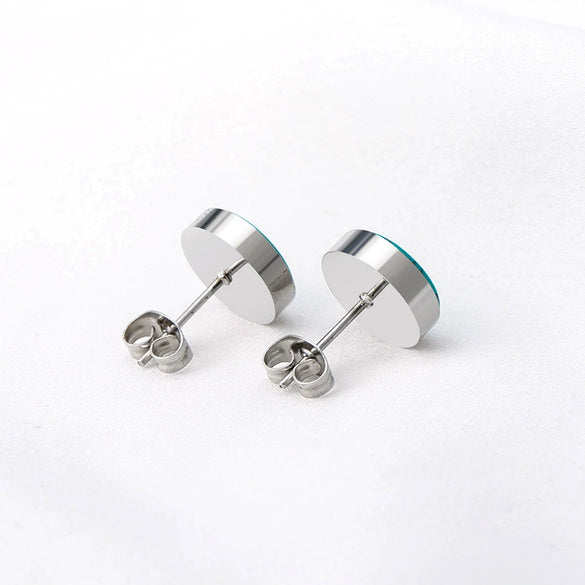Punk Style Titanium Steel Geometric Polished Unisex Earrings