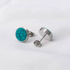 Punk Style Titanium Steel Geometric Polished Unisex Earrings