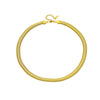 Punk Style Titanium Steel Wide Chain Bracelet With Electroplating Process