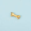 Puppy Bone Pendant Jewelry Accessories Stainless Steel Inlaid Electroplating