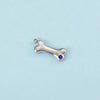 Puppy Bone Pendant Jewelry Accessories Stainless Steel Inlaid Electroplating