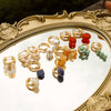 Pure Handmade Freshwater Pearl Earrings Fashion Pearl Element Earrings For Women Style