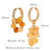 Pure Handmade Freshwater Pearl Earrings Fashion Pearl Element Earrings For Women Style