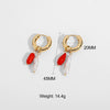 Pure Handmade Freshwater Pearl Earrings Fashion Pearl Element Earrings For Women Style