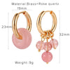 Pure Handmade Freshwater Pearl Earrings Fashion Pearl Element Earrings For Women Style