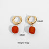 Pure Handmade Freshwater Pearl Earrings Fashion Pearl Element Earrings For Women Style
