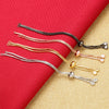 Pushpull Adjustable Bracelet Copper Electroplating Semifinished Base Chain Silicone Positioning