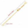 Pushpull Adjustable Bracelet Copper Electroplating Semifinished Base Chain Silicone Positioning
