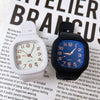 Quartz Digital Watch Metal Round Dial For Students Fashion Trend Wholesale