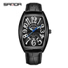 Quartz Men's Watch Zinc Alloy Case Barrel Dial Leisure Style