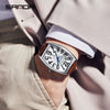 Quartz Men's Watch Zinc Alloy Case Barrel Dial Leisure Style