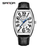 Quartz Men's Watch Zinc Alloy Case Barrel Dial Leisure Style