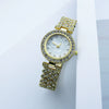 Quartz Watch Alloy Case Stainless Steel Strap Round Women's Casual Fashion Watch