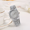 Quartz Watch Alloy Strap Iron Buckle Round Dial Fashion Style For Men And Women