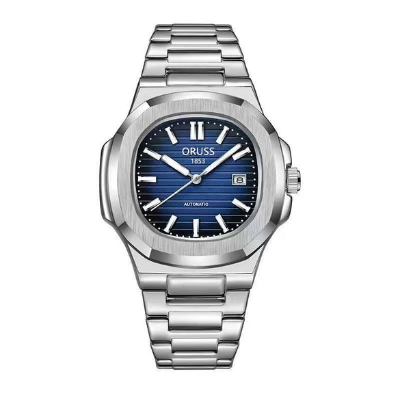 Quartz Watch Fine Steel Square Dial Fashion Business Style