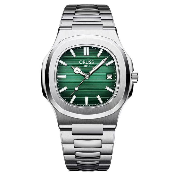Quartz Watch Fine Steel Square Dial Fashion Business Style
