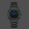 Quartz Watch Fine Steel Square Dial Fashion Business Style