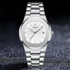 Quartz Watch Fine Steel Square Dial Fashion Business Style