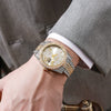 Quartz Watch With Diamondencrusted Aurora Fritillaria Dial Silicone Strap Square Alloy Case Unisex Leisure Style
