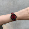 Quartz Watch Zinc Alloy Case Imitation Leather Strap Round Dial For Men And Women Couples