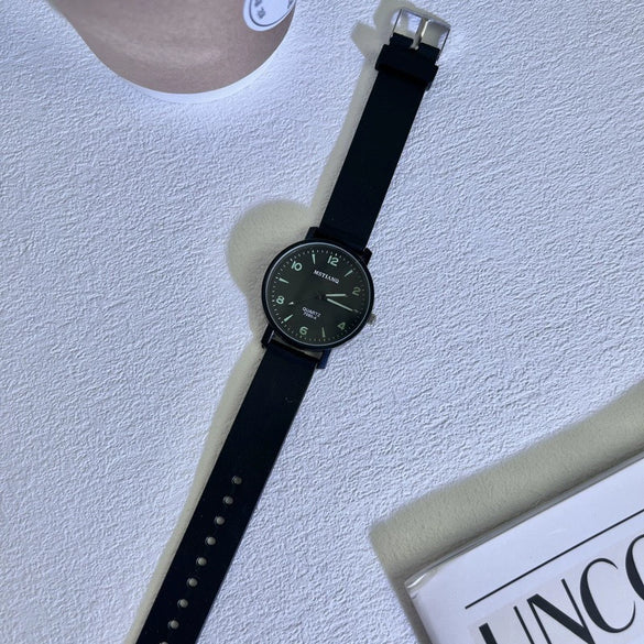 Quartz Watches Plastic Stainless Steel Round Cold Style Wholesale For Men And Women