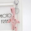 Rag Cloth Rabbit Doll Keychain Pendant For Girls