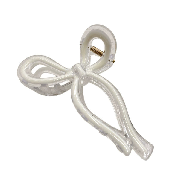 Resin Butterfly Hair Claw Clip For Women With Dripping Oil Design