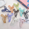 Resin Butterfly Hair Claw Clip For Women With Dripping Oil Design