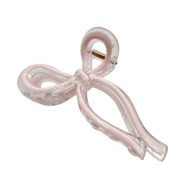 Resin Butterfly Hair Claw Clip For Women With Dripping Oil Design