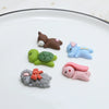Resin Cute Animals Diy Handmade Jewelry Hairpin Brooch Accessories Material