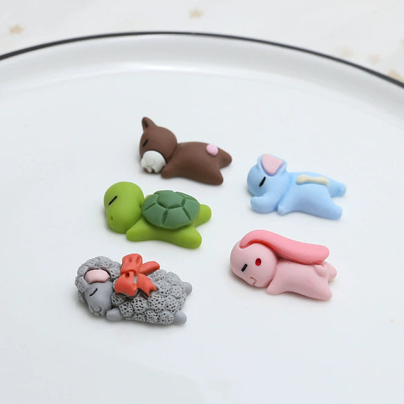 Resin Cute Animals Diy Handmade Jewelry Hairpin Brooch Accessories Material