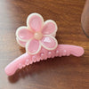 Resin Handmade Plumeria Hair Clip For Women Versatile Cute Hair Accessory