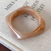 Resin Irregular Stacked Bracelet Women's Highend Niche Design Polish Geometric Style