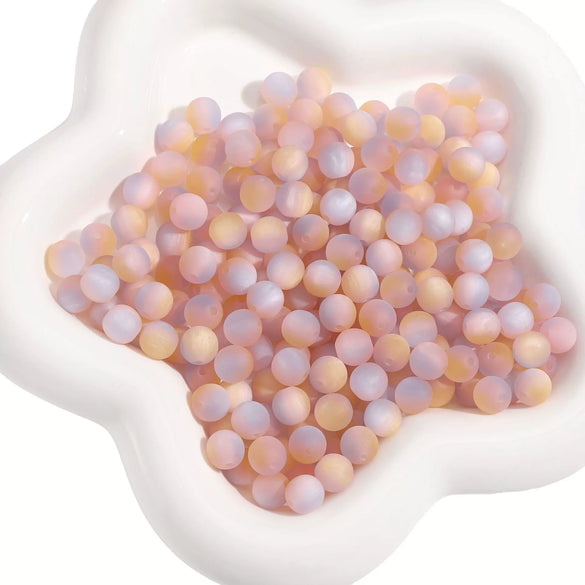 Resin Magic Cat Eyes Round Beads Handmade Diy Jewelry Loose Beads Material Accessories
