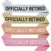 Retirement Party Decoration Shoulder Strap Glitter Cloth Semimanual And Half Mechanical